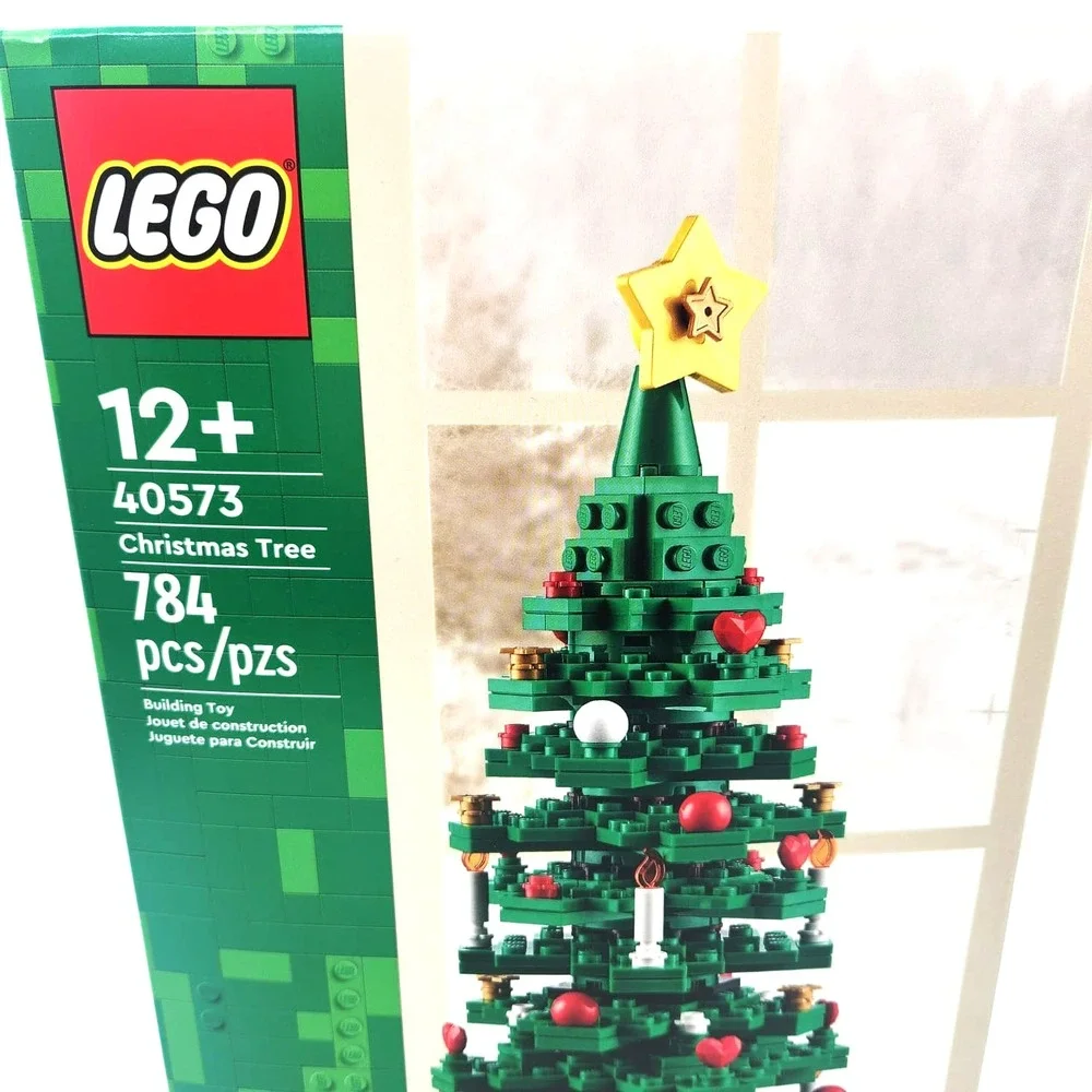 LEGO Christmas Tree 40573 Set – Holiday‎ Iconic 2-in-1 Build & Display